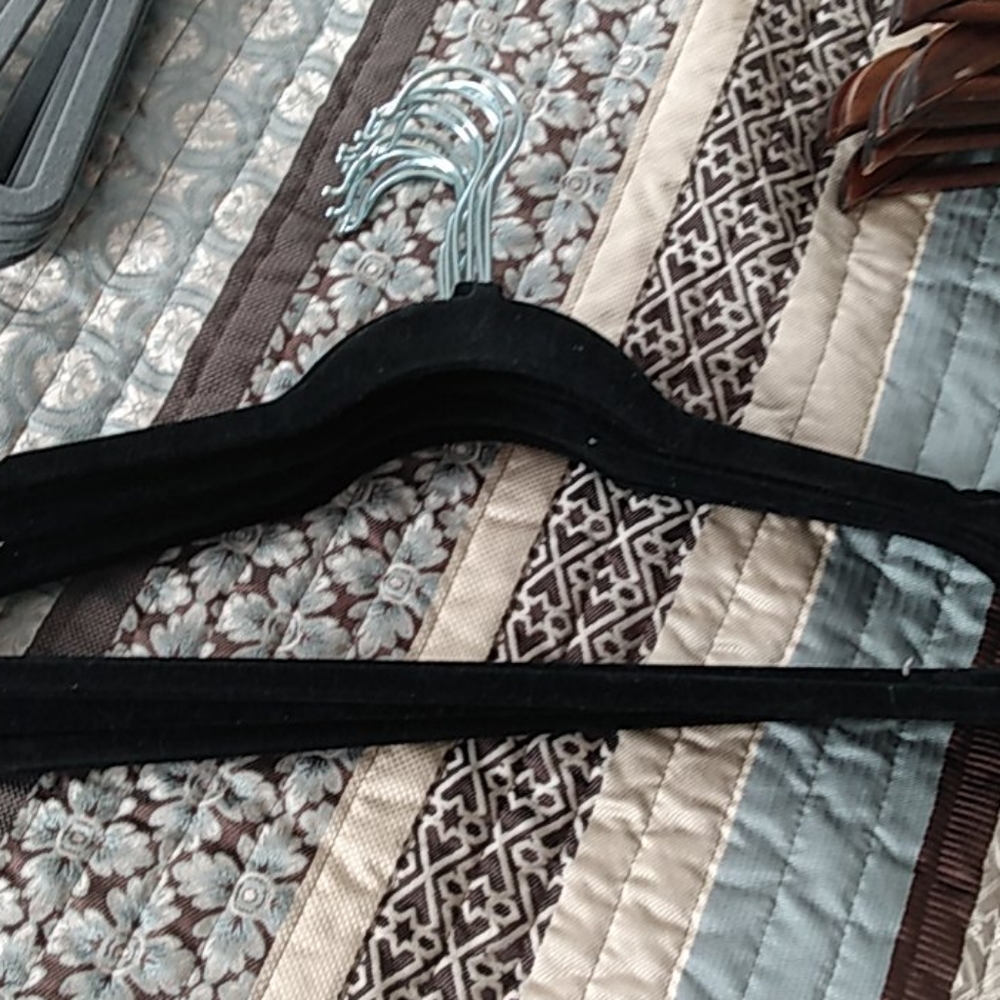 Velvet hangers